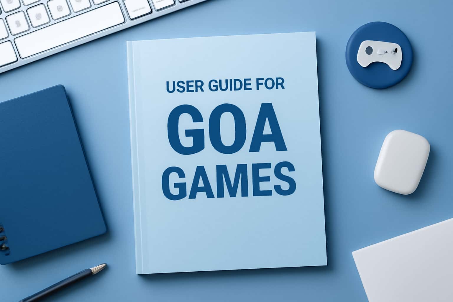 A visual representation of the User Guide for Goa Games.