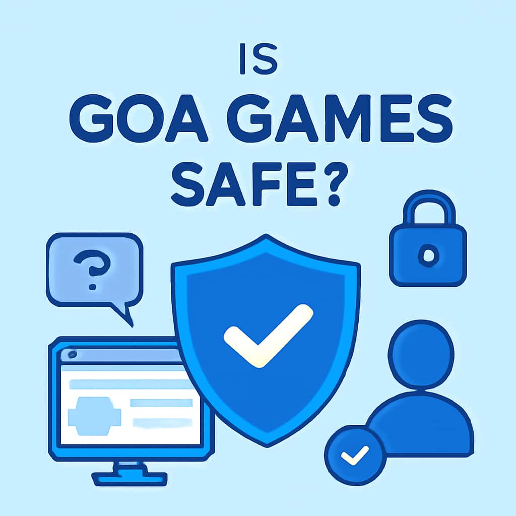 An educational diagram detailing safety protocols for Goa Games.