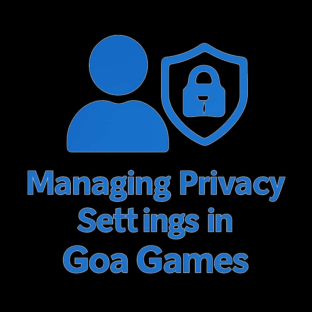 An icon symbolizing privacy settings in Goa Games, emphasizing security and user empowerment.