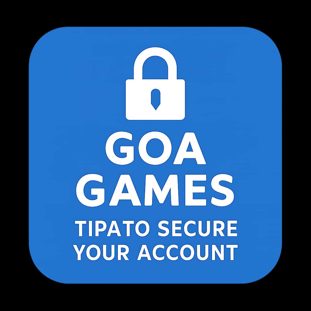 An icon representing account security for Goa Games.