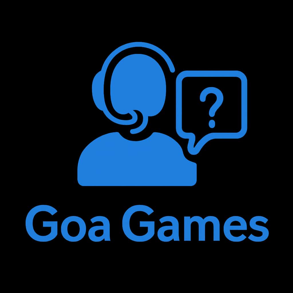 Icon representing Goa Games Security with clear branding.