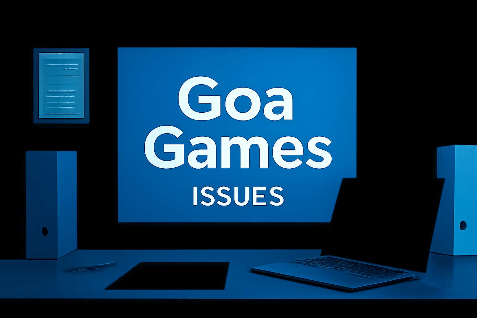 A visual representation highlighting common issues encountered by users of Goa Games.