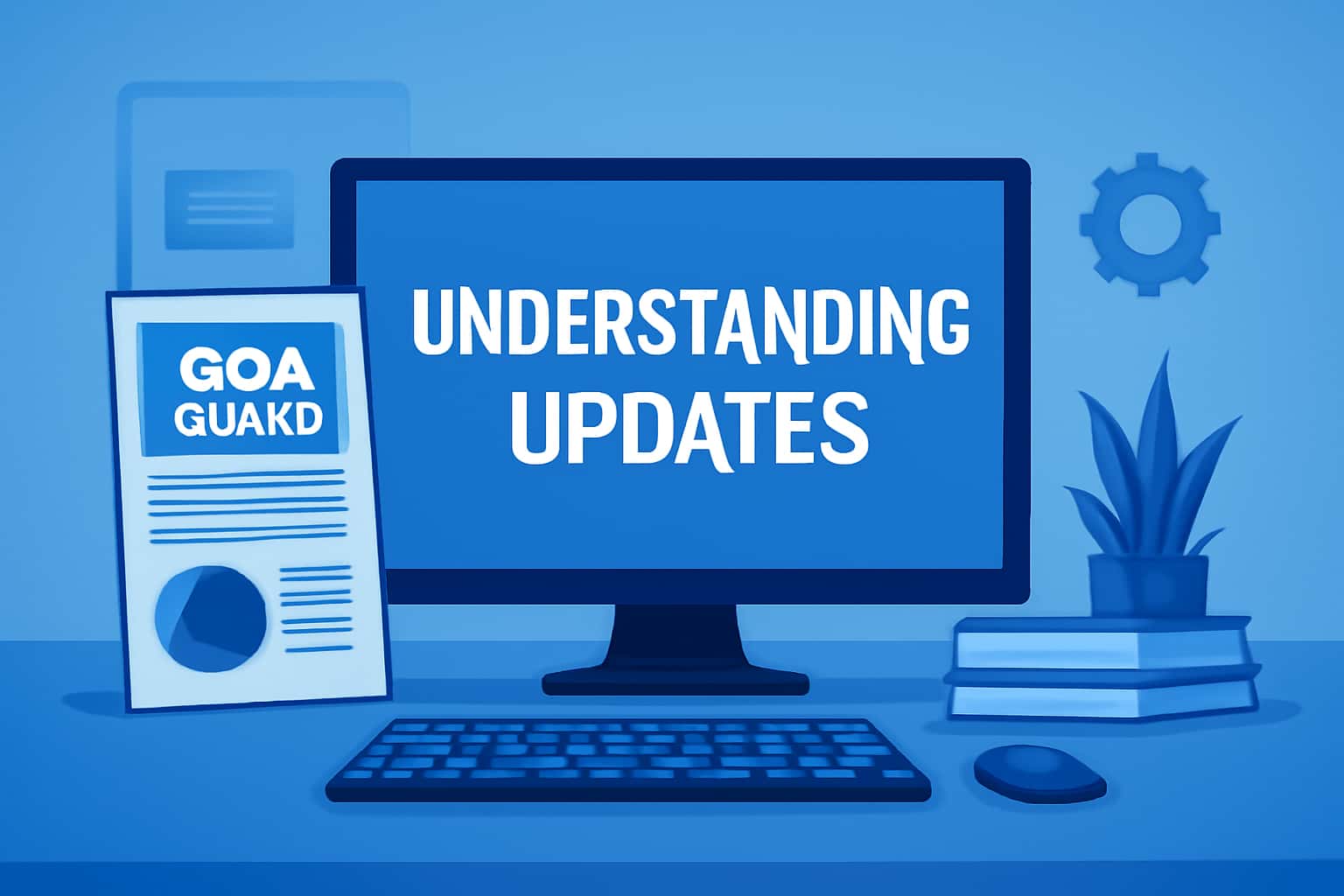 An informational scene showcasing the latest updates on Goa Games.