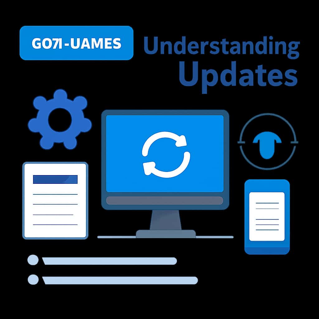 An educational diagram illustrating updates for Goa Games.